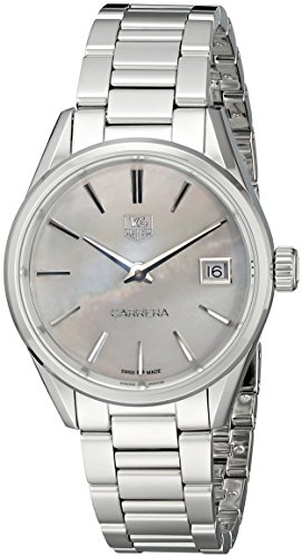 TAG-Heuer-Carrera Ladies Watches Mother Of Pearl Dial Quartz 32MM WAR1311.BA0773 Watch