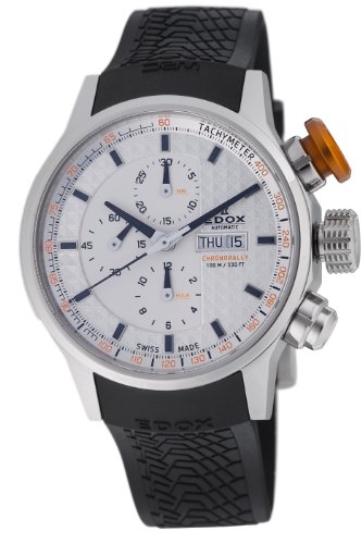 AAA 1:1 Replica Edox Mens Watches White Dial Automatic 45MM 01110.3.AIN Watch