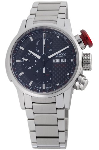 AAA 1:1 Replica Edox Mens Watches Black Dial Automatic 17MM 01112.3.NIN Watch