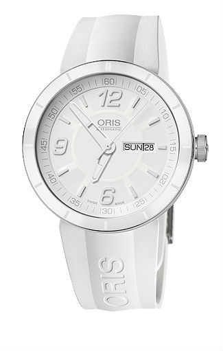 AAA 1:1 Replica Oris-Tt1-Day-Date Mens Watches White Dial Automatic 43MM 0173576514166-0742507 Watch