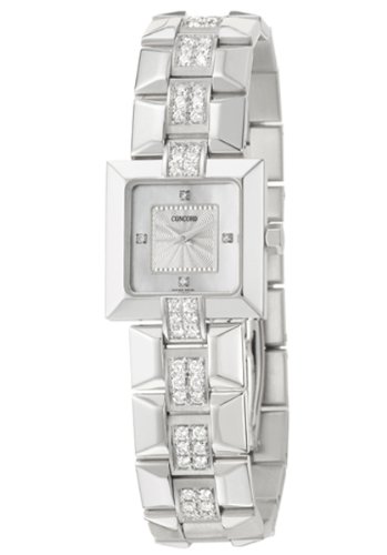 AAA 1:1 Replica Concord Ladies Watches White Dial Swiss Quartz 20MM 0309400 Watch