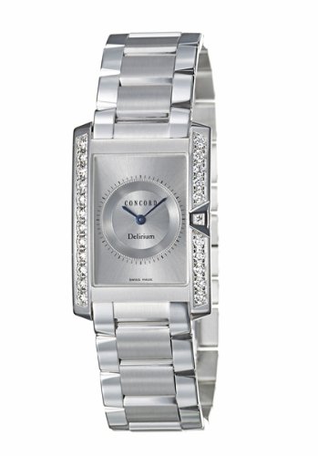 AAA 1:1 Replica Concord Ladies Watches Silver Dial Swiss Quartz 24.5MM 0310999 Watch