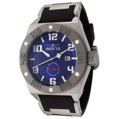 AAA 1:1 Replica Invicta Mens Watches Blue Dial Swiss Quartz 47MM 0324 Watch