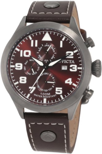 AAA 1:1 Replica Invicta Mens Watches Brown Dial 45MM 0355 Watch