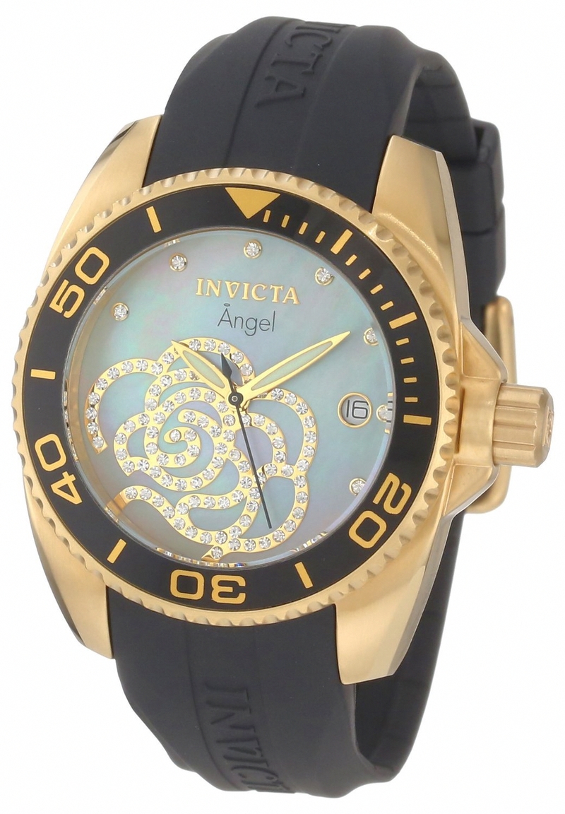 AAA 1:1 Replica Invicta Ladies Watches Mother Of Pearl Dial Swiss Quartz 42MM 0489 Watch
