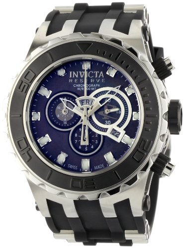 AAA 1:1 Replica Invicta Mens Watches Black Dial Swiss Quartz 51MM 0506 Watch