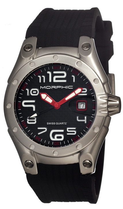 AAA 1:1 Replica Morphic-M6-Series Mens Watches Black Dial Swiss Quartz 47MM 0601_morphic Watch
