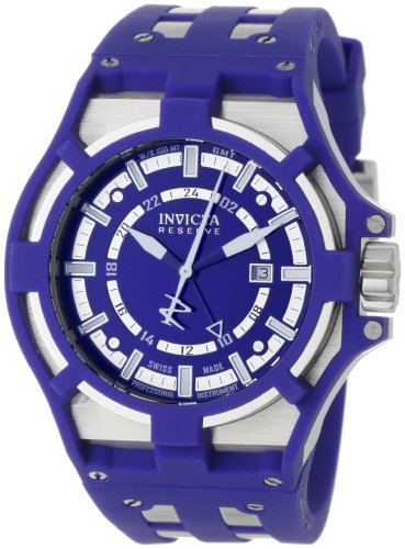 AAA 1:1 Replica Invicta Mens Watches Blue Dial Swiss Quartz 50MM 0626 Watch