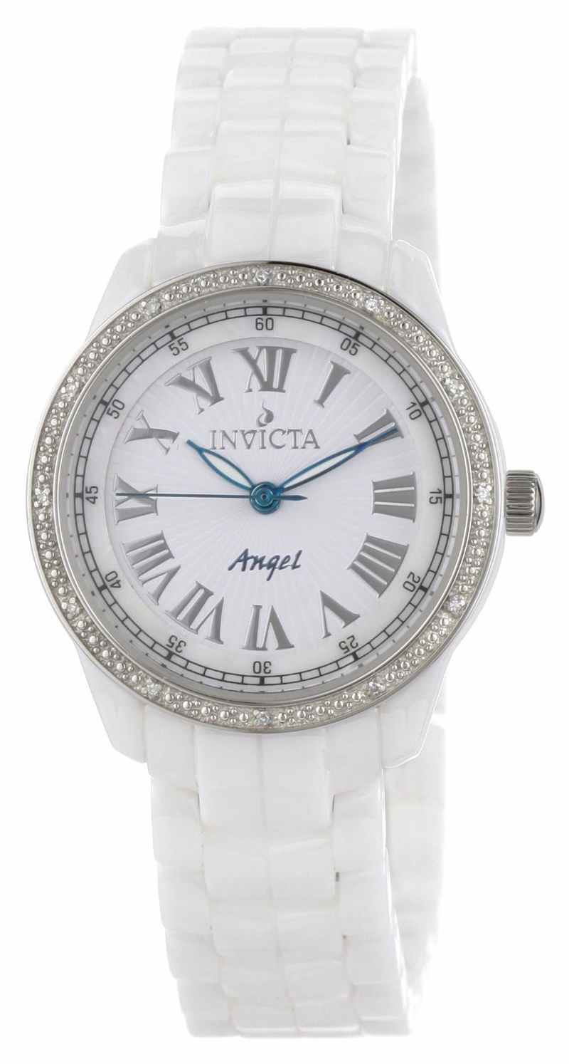 AAA 1:1 Replica Invicta Ladies Watches White Dial Quartz 32MM 0726 Watch