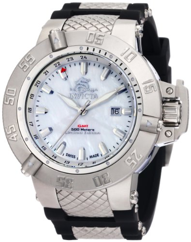 AAA 1:1 Replica Invicta Mens Watches Mother of pearl Dial Swiss Quartz 50MM 0737 Watch