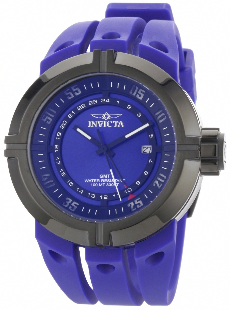 AAA 1:1 Replica Invicta Mens Watches Blue Dial Swiss Quartz 47MM 0837 Watch