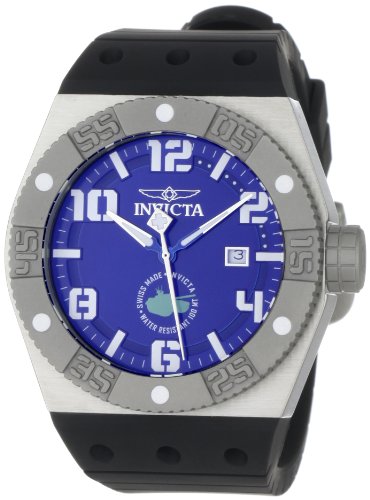 AAA 1:1 Replica Invicta Mens Watches Blue Dial Swiss Quartz 48MM 0872 Watch