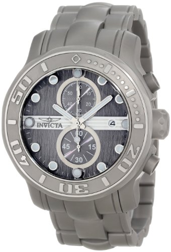 AAA 1:1 Replica Invicta Mens Watches Grey Dial Quartz 50MM 0881 Watch