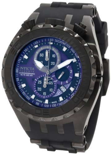 AAA 1:1 Replica Invicta Mens Watches Blue Dial Swiss Quartz 48MM 0891 Watch