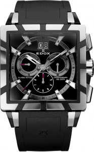 AAA 1:1 Replica Edox-Classe-Royale Mens Watches Black Dial Quartz (EDOX 10 Ronda 5040.B) 40MM 10013.357N.NIN Watch