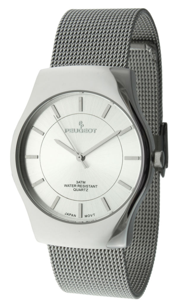 AAA 1:1 Replica Peugeot Mens Watches Silver Dial Quartz 35MM 1002SL Watch