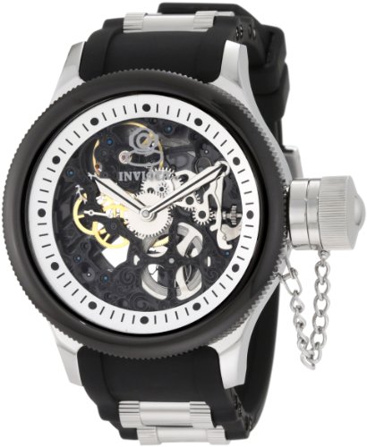 AAA 1:1 Replica Invicta Mens Watches Black Dial Mechanical hand wind 52MM 10051 Watch