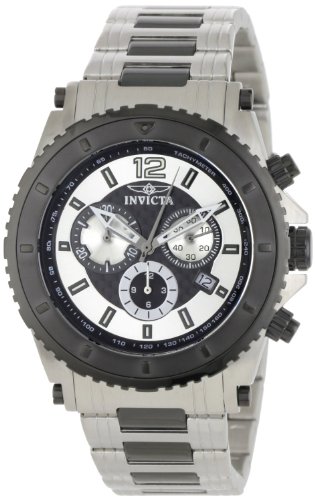 AAA 1:1 Replica Invicta Mens Watches Black Dial Swiss Quartz 45MM 1010 Watch