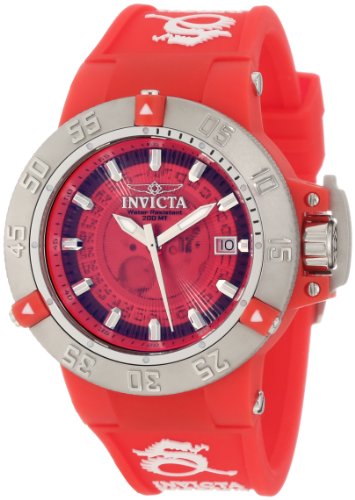 AAA 1:1 Replica Invicta Ladies Watches Red Dial Swiss Quartz 42MM 10110 Watch