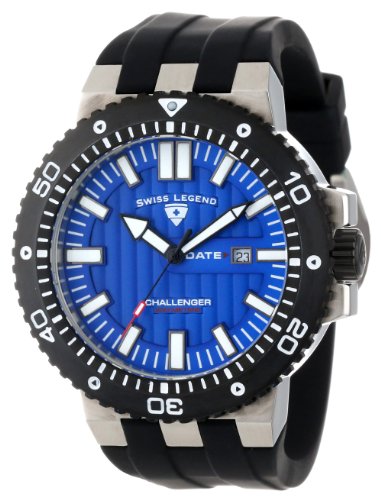 AAA 1:1 Replica Swiss-Legend Mens Watches Blue Dial Swiss Quartz 51MM 10126-03 Watch