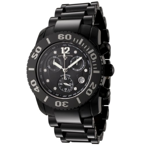 AAA 1:1 Replica Swiss-Legend-Women Ladies Watches Black Dial Swiss Quartz 37MM 10128-BKBD Watch