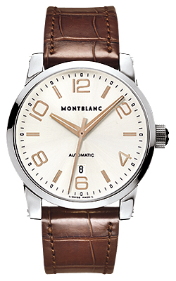 AAA 1:1 Replica MontBlanc-Timewalker Mens Watches Silver Dial Automatic 42MM 101550 Watch