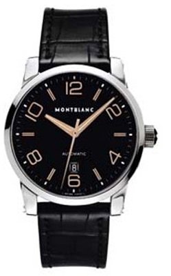 AAA 1:1 Replica MontBlanc-Timewalker Mens Watches Black Dial Automatic 42MM 101551 Watch