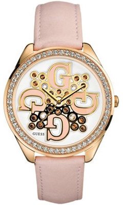 AAA 1:1 Replica Guess-Jewelry Ladies Watches White Dial Quartz 10166L1 Watch