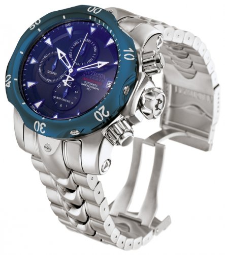 AAA 1:1 Replica Invicta Mens Watches Blue Dial 52MM 10173 Watch