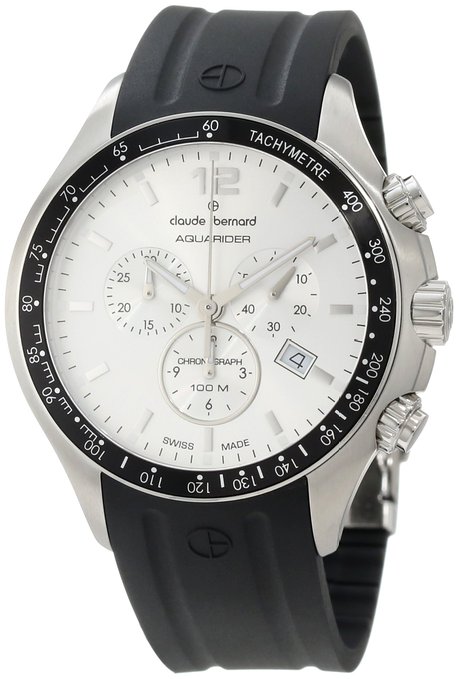 AAA 1:1 Replica Claude-Bernard-Aquarider Mens Watches Silver Dial Quartz 44MM 10203-3-AIN Watch