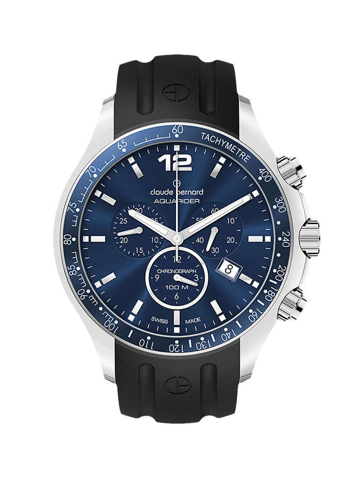 AAA 1:1 Replica Claude-Bernard-Aquarider Mens Watches Blue Dial Quartz 44MM 10203-3B-BUIN Watch