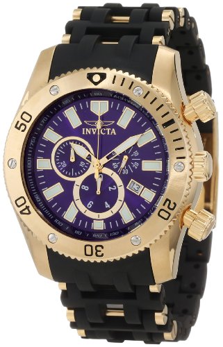 AAA 1:1 Replica Invicta Mens Watches Blue Dial Swiss Quartz 50MM 10254 Watch
