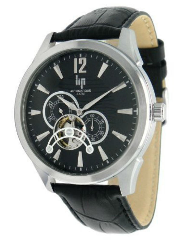 AAA 1:1 Replica Lip Mens Watches Black Dial Automatic 40MM 1028312 Watch