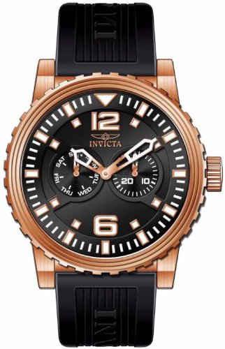 AAA 1:1 Replica Invicta Unisex Watches Black Dial Quartz 40MM 10383 Watch