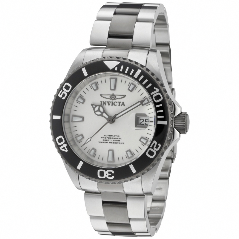 AAA 1:1 Replica Invicta Mens Watches White Dial Automatic 44MM 10498 Watch