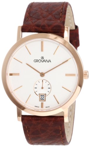 AAA 1:1 Replica Grovana Mens Watches White Dial Swiss Quartz 37MM 1050.1562 Watch