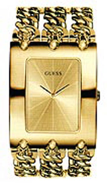 AAA 1:1 Replica Guess Ladies Watches Gold Dial Quartz 39MM 10544L1 Watch