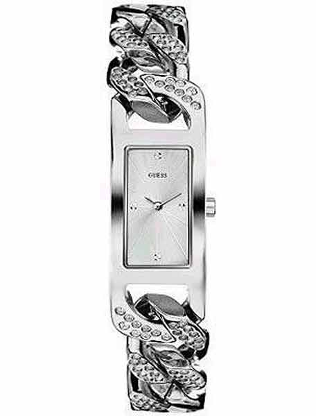 AAA 1:1 Replica Guess Ladies Watches Silver Dial Quartz 10547L1 Watch