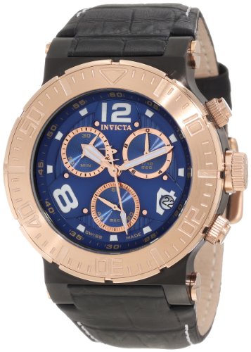 AAA 1:1 Replica Invicta Mens Watches Blue Dial Swiss Quartz 46MM 10584 Watch