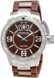 AAA 1:1 Replica Invicta Mens Watches Brown Dial Quartz 52MM 10607 Watch