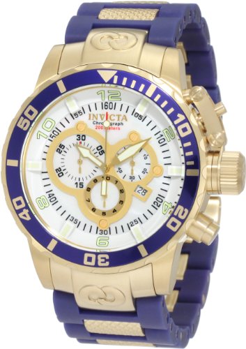 AAA 1:1 Replica Invicta Mens Watches Mother of pearl Dial Swiss Quartz 52MM 10619 Watch