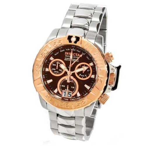 AAA 1:1 Replica Invicta Mens Watches Brown Dial Swiss Quartz 48MM 10649 Watch
