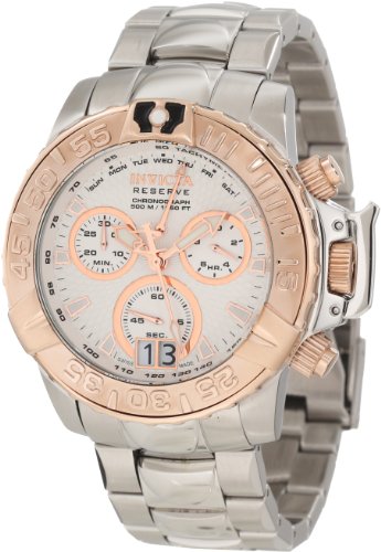 AAA 1:1 Replica Invicta Mens Watches White Dial Swiss Quartz 48MM 10650 Watch