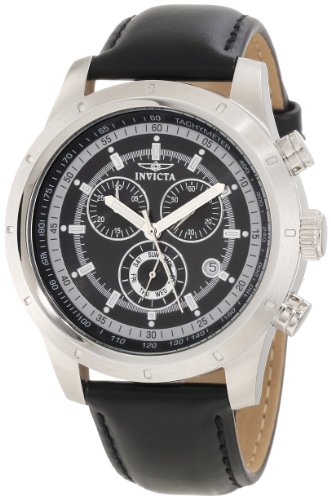 AAA 1:1 Replica Invicta Mens Watches Black Dial Swiss Quartz 45MM 10686 Watch