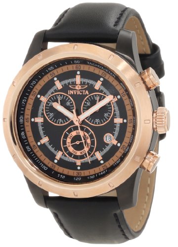 AAA 1:1 Replica Invicta Mens Watches Black Dial Swiss Quartz 45MM 10692 Watch