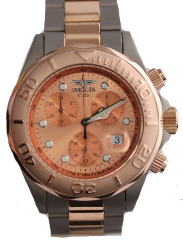 AAA 1:1 Replica Invicta Mens Watches Rose Gold Dial Quartz 44MM 10699 Watch