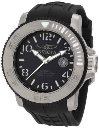 AAA 1:1 Replica Invicta Mens Watches Black Dial Swiss automatic 50MM 1071 Watch