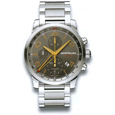 AAA 1:1 Replica MontBlanc-Timewalker Mens Watches Gray Dial Automatic 43MM 107303 Watch