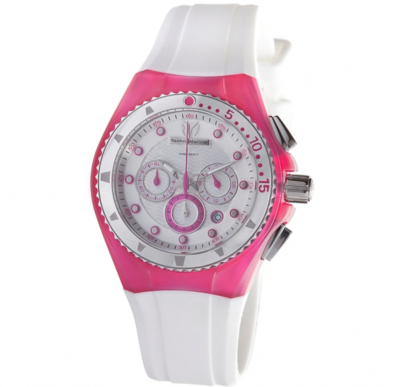 AAA 1:1 Replica Technomarine-Women Ladies Watches White Dial Japanese Quartz 40MM 109012 Watch