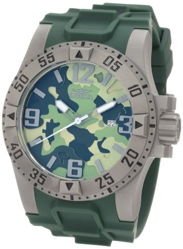 AAA 1:1 Replica Invicta Mens Watches Green Dial Swiss Quartz 50MM 1094 Watch